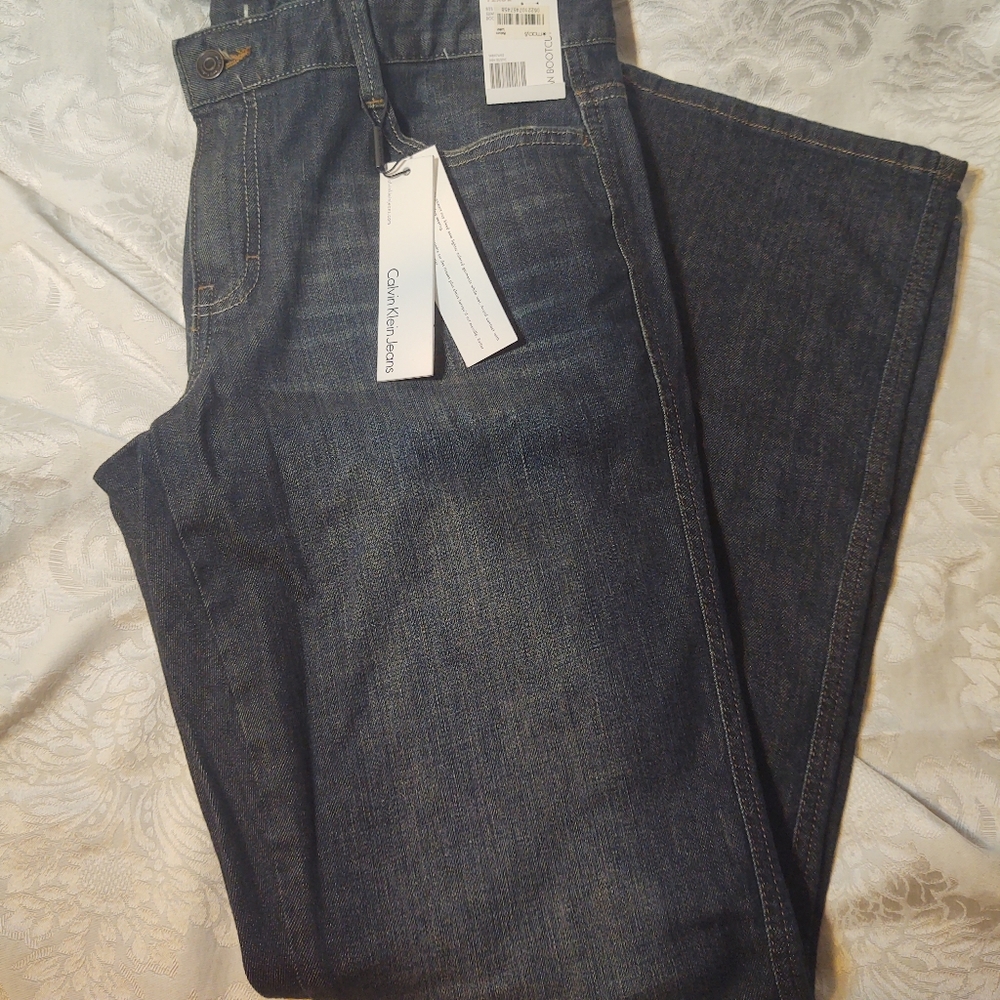 Calvin Klein lean boot cut women's jeans size 12x32